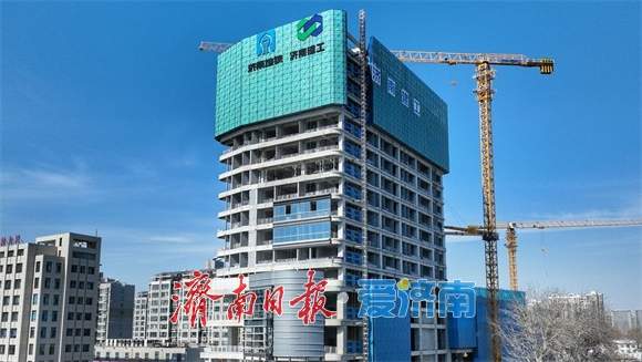 济南地铁2号线腊山站上盖商业综合体有序推进